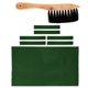 thumbnail image 3 of Limpiador De Fieltro Y Cepillo De Riel De Pa?o De Mesa De Billar De Billar De Lana De 9 Pies, Verde, 3 of 6