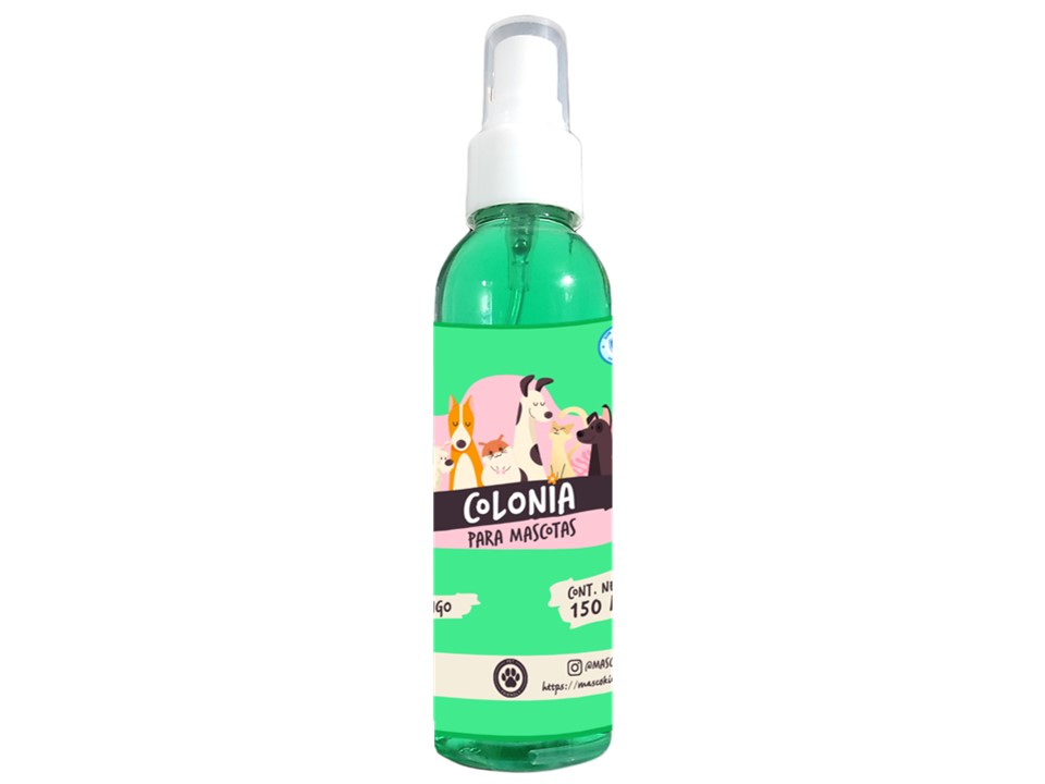 Mascokits - Colonia P/ Perritas Sin Alcohol 100% Uso Seguro Aroma Mango 150Ml