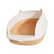 thumbnail image 1 of Caja De Arena Para Gatos De Cara Alta, Orinal Para Gatos, Inodoro Para Conejitos, Suministros Para Mascotas, Viaje, Rosa S, 1 of 5