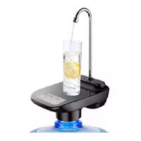 Genérico - Dispensador De Agua Eléctrico Bomba Recargable Negro 5V