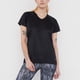 thumbnail image 3 of Polera Mujer Deportiva Poliéster V-Neck Negro Corona, 3 of 5