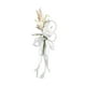 thumbnail image 1 of Arreglo De Flores De Banco De Pasillo Y Cintas Para Decoración De Ceremonia De Boda Blanco, 1 of 3