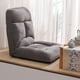 thumbnail image 5 of Sofá puff de piso reclinable gris, 5 of 7