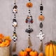 thumbnail image 2 of 1pc, Spooky Halloween Decor - Beaded Witch Pumpkin Bat Pendant for Home, Room, Bedroom, Holiday, Garden, and Yard Decor, 2 of 4