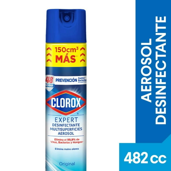 Desinfectante Aerosol Expert Original Lata, 482 ml