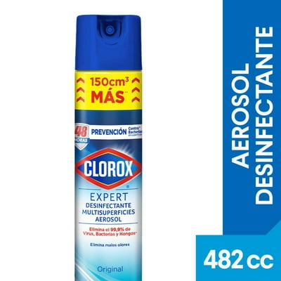 Aerosol Desinfectante Expert Original Lata 482 Ml Clorox