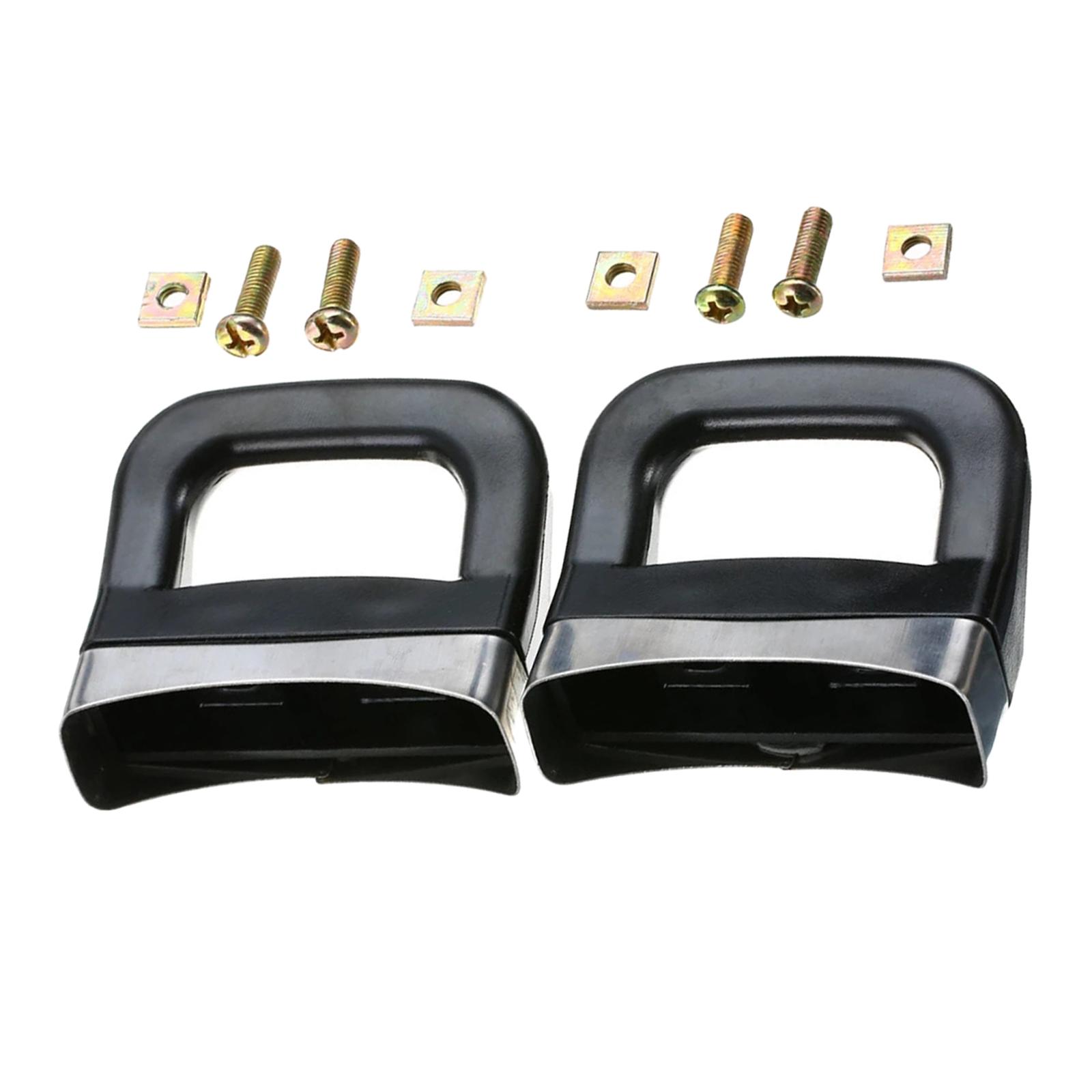 Magideal - 2 Piezas De Mangos Cortos Universales, Utensilios De Cocina, Mango De Repuesto, Mangos Con Tornillos, Empuñaduras Para Cocina, Olla Pa