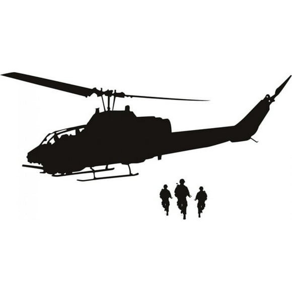 Decomural Army Helicopter Soldiers WS-17852