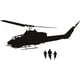 thumbnail image 1 of Decomural Army Helicopter Soldiers WS-17852, 1 of 2