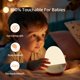 thumbnail image 3 of Lámpara ZUZUKID recargable luz nocturna para bebé – 3 colores, 3 of 8