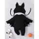 thumbnail image 4 of Adorable Halloween Outfit - Bat Skull Print Romper and Hat for Babies, 4 of 5