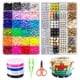 thumbnail image 1 of 7200 Pcs Clay Beads Bracelet Making Kit, Preppy Friendship Flat Polymer Beads Jewelry Making Kits With Charms And Elastic Strings,Crafts Gifts Set For Girls, 1 of 2