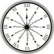 thumbnail image 1 of Decomural World City Clock New York Paris Decal WS-19124, 1 of 2