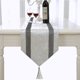 thumbnail image 4 of Caminero de Mesa Jiino 33 × 250 cm Terciopelo con Lentejuelas Blanco Crema, 4 of 6