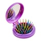 thumbnail image 5 of Peine Con Espejo Redondo Pequeño Espejo Peine Redondo Cepillo De Viaje Con Espejo Violeta, 5 of 5