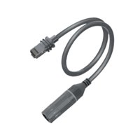 Magideal - Extensión De Cable Satelital Rectangular 8P8C Cable De Extensión De Internet 1200Mbps Reparación Ethernet Extender Adaptador Cable Ethernet Cable 50 Cm Ip67