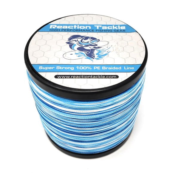 Línea de Pesca Reaction Tackle 1500 yd (≈ 1370 m) 55 kg Camuflaje Azul