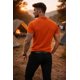 thumbnail image 2 of Polera Pique/polo Basica 100% Algodon Manga Corta 240g/m Naranja S Lisa, 2 of 3