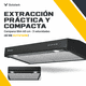 thumbnail image 2 of Campana Extractora Empotrable 60 cm 3 Velocidades Gutstark 300m3/h Acero Inoxidable, 2 of 10