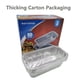 thumbnail image 4 of Moldes para pan Waytiffer, de aluminio, desechables, resistentes, de 2 libras, 50 unidades, 4 of 8