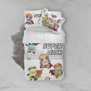 Milsleep - Juego De Cama Superhéroe Dinosaurio