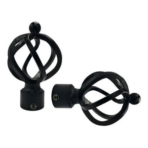 Metalhsa - Pack 2 Unidades Terminal Bola Alambre Negro 28 Mm