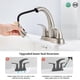 thumbnail image 4 of Grifo Para Lavabo De Baño Níquel Cepillado 4, 4 of 9