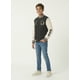 thumbnail image 3 of Chaqueta Varsity Bomber Acolchada Capucha Urbana Desmontable, 3 of 3