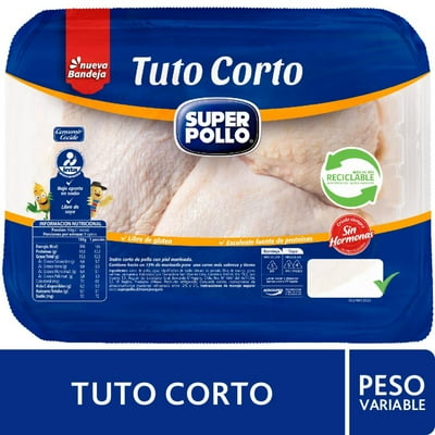 Pollo Trutro Corto Envasado 900 G Super Pollo