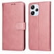 thumbnail image 1 of Funda Billetera para Xiaomi Redmi 12 5G con Porta Tarjetas y Soporte Ajustable Rosa, 1 of 5