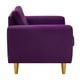 thumbnail image 5 of Sofa Bote 1c Felpa 01 Morado, 5 of 6