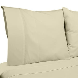 Victorianas - Juego De Sabanas King Diversion Liso Beige Claro 200 Hilos