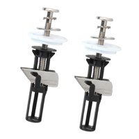 Bothyi - 2 Piezas Tornillo De Bisagra Para Asiento De Inodoro Herramienta De Montaje De Asiento De Inodoro Perno De Asiento De Inodoro