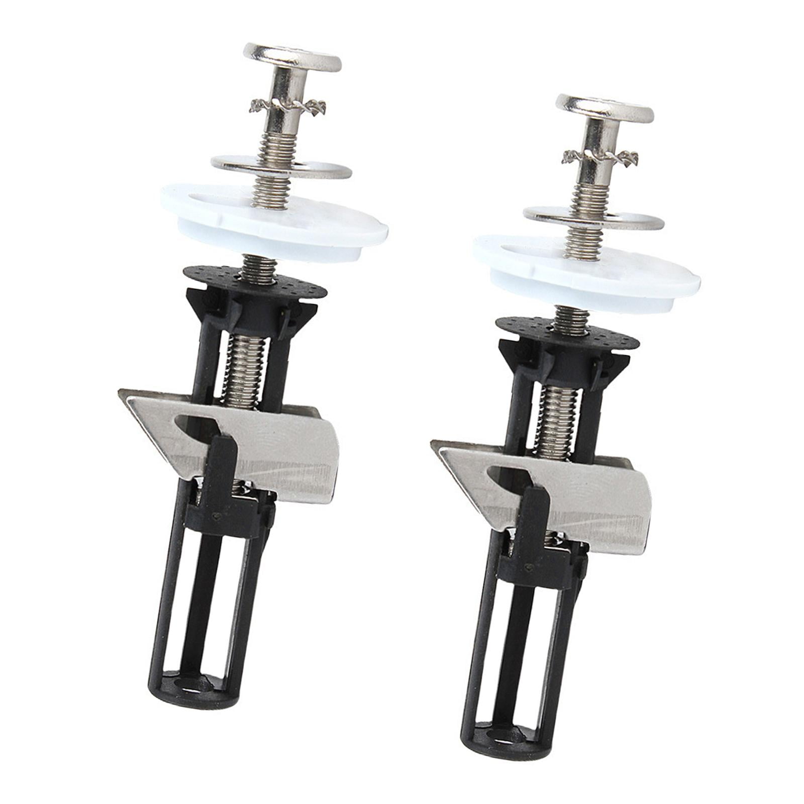 Bothyi - 2 Piezas Tornillo De Bisagra Para Asiento De Inodoro Herramienta De Montaje De Asiento De Inodoro Perno De Asiento De Inodoro