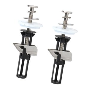 Bothyi - 2 Piezas Tornillo De Bisagra Para Asiento De Inodoro Herramienta De Montaje De Asiento De Inodoro Perno De Asiento De Inodoro