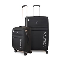 Pack 2 Maletas De Tela S+L Nautica Munich 10K Y 23K Negra