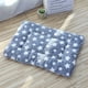 thumbnail image 3 of Alfombrilla Suave Mascota Perro Gato Manta Acolchada 69x48cm Color Gris, 3 of 10