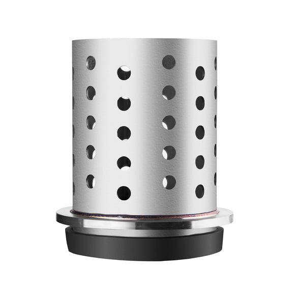 Cápsula DZQ 125 mm x 175 mm de acero perforado con base
