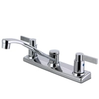 Grifo De Cocina Kingston Brass Fb2121Ndl Nuvofusion Chrome