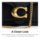 thumbnail image 4 of Bolso Cruzado Coach Tabby Chain para Mujer 19 Negro Talla Única, 4 of 6