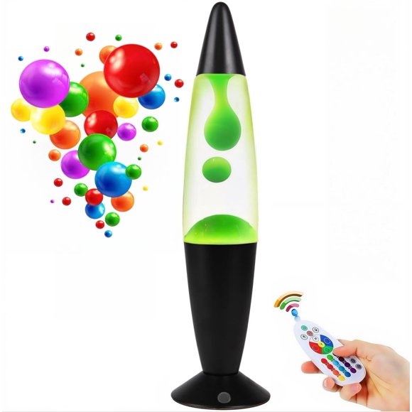 Lámpara ORDERSOON LED de 34 cm, 17 colores, control remoto
