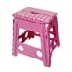 thumbnail image 1 of Taburete Plegable Para Acampar, Taburete Plegable Exterior Para Senderismo, Patio, Mochilero, 29cmx22cmx39cm, Rosa, 1 of 5