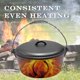 thumbnail image 3 of Olla Holandesa Cuisiland de 8,5 L con Asa de Gancho de Hierro Fundido, 3 of 6