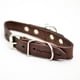 thumbnail image 2 of Collar de Cuero Tiki Nº2 Talla M Café, 2 of 2