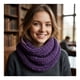 thumbnail image 1 of Bufanda Cuello Estilo Punto Inglés Lana Invierno Abrigado, 1 of 5