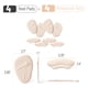 thumbnail image 2 of Almohadillas metatarsianas DR JK para mujer, 8 unidades, color beige, almohadillas para talones, 2 of 6