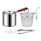 thumbnail image 1 of Sartén Profunda Con Asa, Freidoras, Olla Para Freír, Para Restaurante, Patatas Fritas Al Aire Libre, 1 of 4