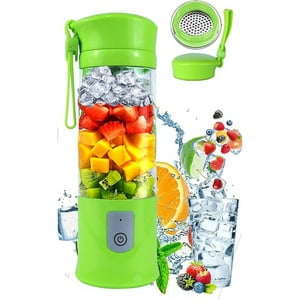 Veat00L - Mezcladora Portátil Usb De Viaje Para Jugos Y Batidos Con 4 Cuchillas - Fácil De Limpiar