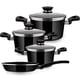 thumbnail image 1 of Batería de cocina Magefesa Coral Black 7 piezas, 1 of 5