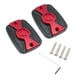 thumbnail image 1 of Cubierta De Tapa De Tanque De Líquido De Frenos De Motocicleta De 2 Piezas Para BMW C400GT 2019-2023 Rojo, 1 of 5